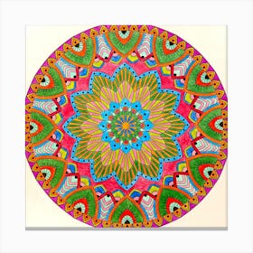 Mandala Figure 1 Canvas Print