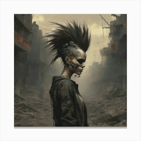 Apocalypse Girl Canvas Print