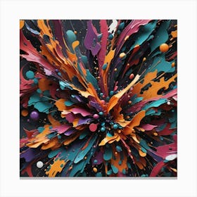 Abstract Painting 70 Canvas Print