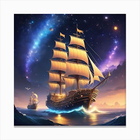 Cosmic Regetta Canvas Print