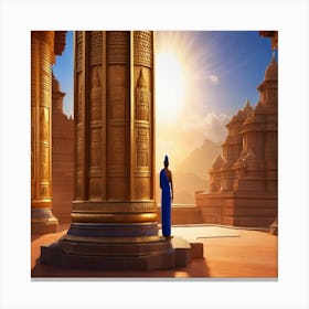 ashoka kingdom Canvas Print