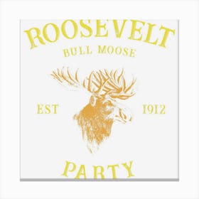 Roosevel Bull Moose Party Canvas Print