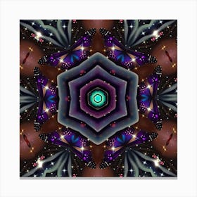 Psychedelic Mandala 12 Canvas Print