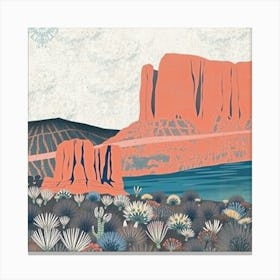 Desert Landscape 2 Canvas Print