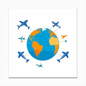 Graphic Vector Icon Showcasing A Sphere Reflecting A Travel Themed Geography Symbol Surrounded By S Toile