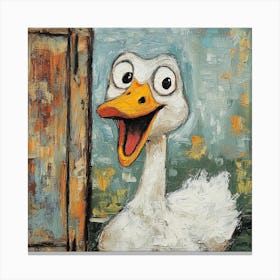 Happy Goose # 2 Canvas Print