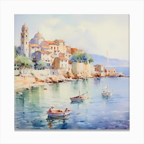 Seaside Elegance Canvas Print