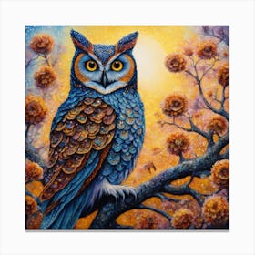 Parliament of owls 1 Canvas Print