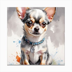 Chihuahua,wall art Canvas Print