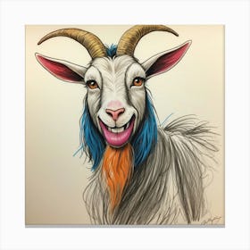 Goat! 29 Canvas Print