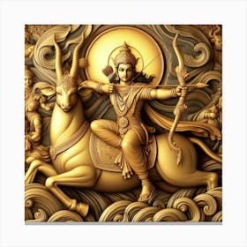 Lord Shiva 15 Canvas Print