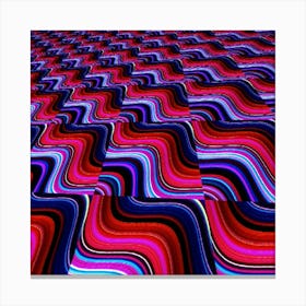 Abstract Wavy Pattern 5 Stampe su tela