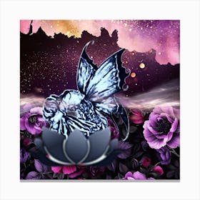 Lotus Flower Fairy  Canvas Print