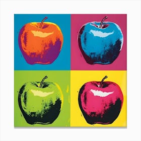 Pop Apple Canvas Print