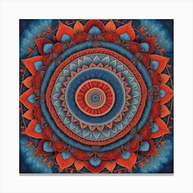 Mandala 74 Canvas Print