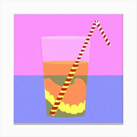 Beverage Canvas Print