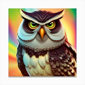 Owl 6 Canvas Print