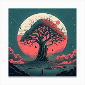 Tree Of Life 18 Canvas Print