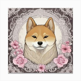 Shiba Inu 36 Canvas Print