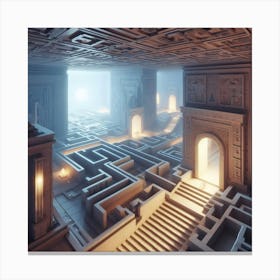 Maze 2 Canvas Print