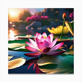 Lotus Flower 30 Canvas Print