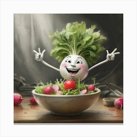 Radishes 2 Canvas Print