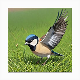 Bird In Flight 18 Canvas Print