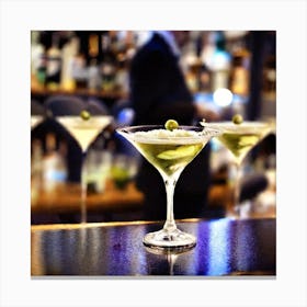 Martini 2 Canvas Print