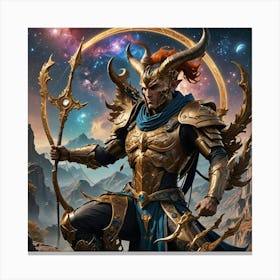 Hero Of The Gods Canvas Print