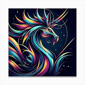 Unicorn Art Canvas Print