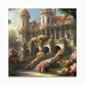 Fairytale Castle 8 Canvas Print