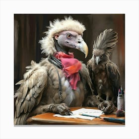 Vulture 7 Canvas Print