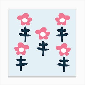 Park Floral Canvas Print