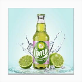 Lime 1 Canvas Print