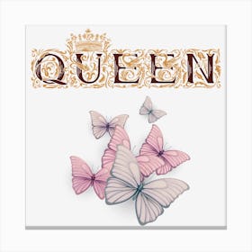 Queen - Butterfly Canvas Print