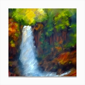 Gallon Waterfall Canvas Print