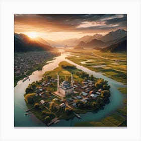 Mosque Canvas Print