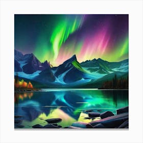 Aurora Borealis 25 Canvas Print