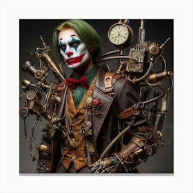 Joker Steampunk 2 Canvas Print