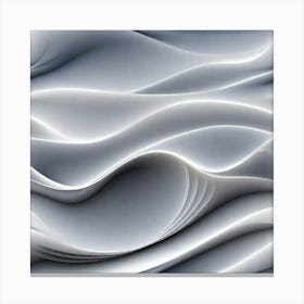 Neon lines ; black and white  Canvas Print