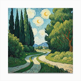 Starry Night 2 Canvas Print