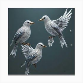 1000013970 Diamond birds Canvas Print