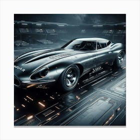 Futuristic Sports Car 3 Canvas Print