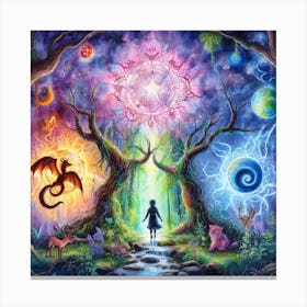 Ethereal Forest 1 Canvas Print