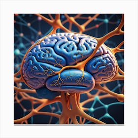 Brain And Nervous System 34 Canvas Print