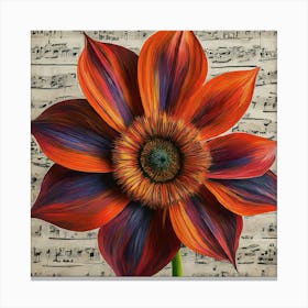 Dahlia 27 Canvas Print