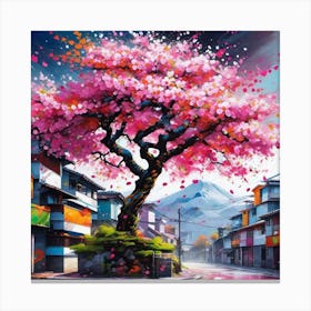 Cherry Blossom Tree 17 Canvas Print