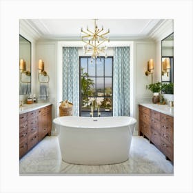 Luxurious Bathroom Canvas Print