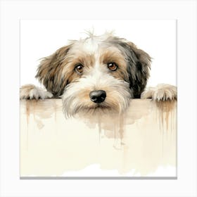 Tibetan Terrier Dog 2 Canvas Print