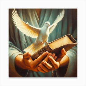 Dove Of Peace Canvas Print